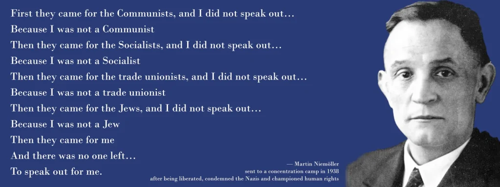 के एडोल्फ हिटलर इसाई थिए ? 4 first they came for the communists and i did not speak out v0 nalan05tiweg1
