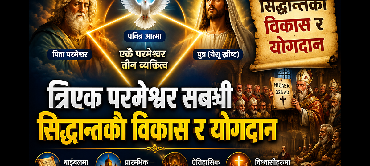 त्रिएक परमेश्वर सम्बन्धी सिद्धान्तको बिकास र योगदान