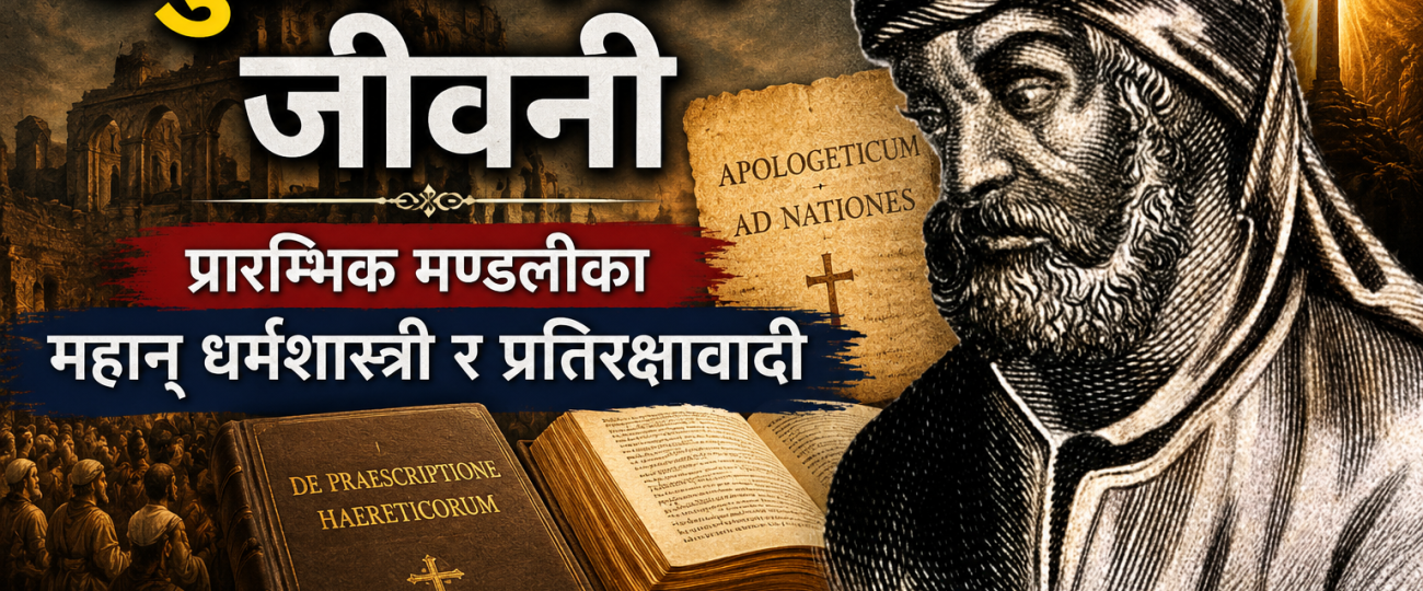 टर्टुलियनको जीवनी: प्रारम्भिक मण्डलीका महान् धर्मशास्त्री र प्रतिरक्षावादी